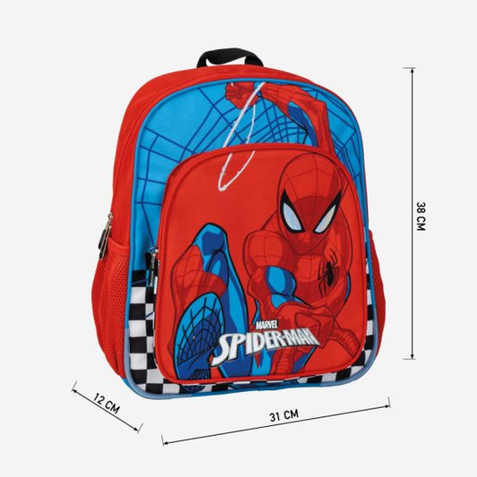 Cerda - Backpack School Medium 38 Cm - Spiderman