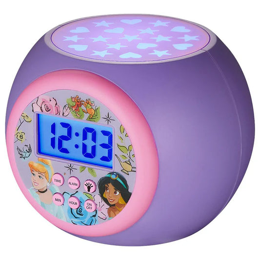 Disney - Projector Alarm Clock - Princess - Age 3+
