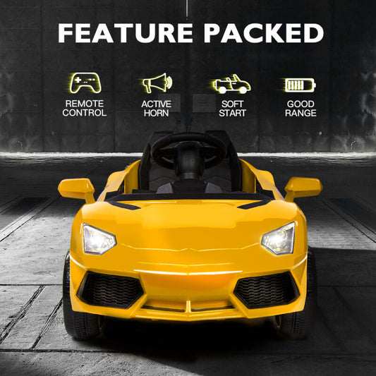 Lamborghini Huracan Performante Spyder Licensed R/C Ride on Car- 12V7AH*1 battery- 550#(45W)*2 motors