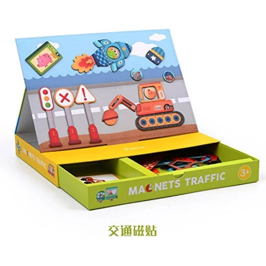 Mideer - Magnetic Traffic Game - age +3