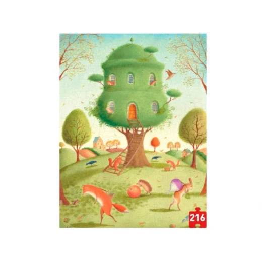 Mideer - Pocket Series Puzzle - Busy Neighbors - 216 pieces - Age 8+