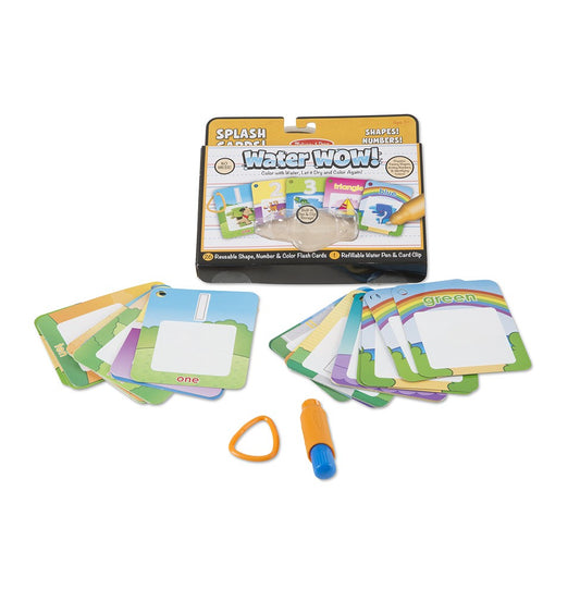 Melissa & Doug Water Wow! Number, Color, Shape Cards