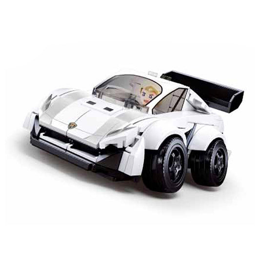 Sluban - Mcar - Hell Of Flush - Supercar - 4 Types - Age 6+