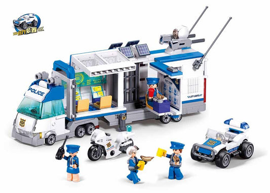 Sluban - Metropolis Invasion The Command Vehicle (Pull Back) - Age 6+