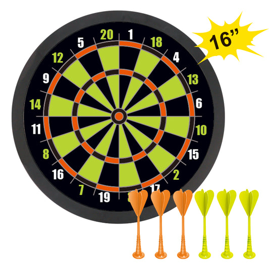Aojie Sport – 16 Target Set (W/ 6 Darts) - Ages 6+