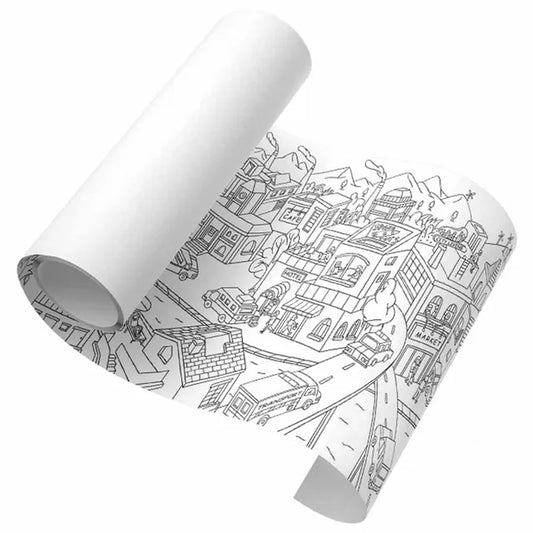 Mideer - Giant Coloring Roll - City - Age 3+