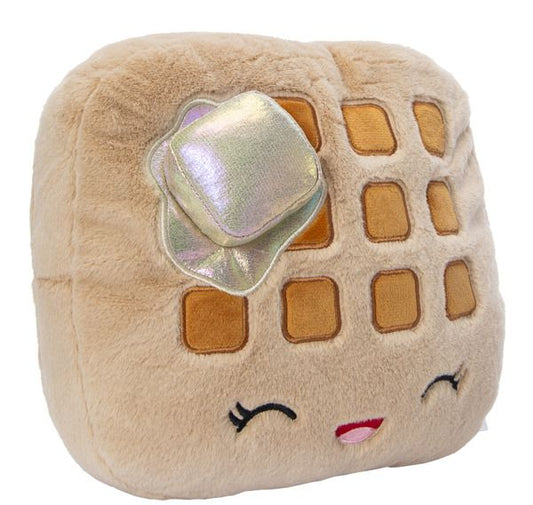 Russ Snackeez- Breakfast 9" Plush Waffle With Butter