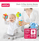 WinFun Stack 'n' Play Activity Blocks baby toy