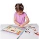 Melissa & Doug Reusable Sticker Pad My Town package with community scene stickers