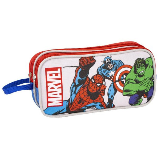Cerda - Pencil Case 2 Compartments - Avengers