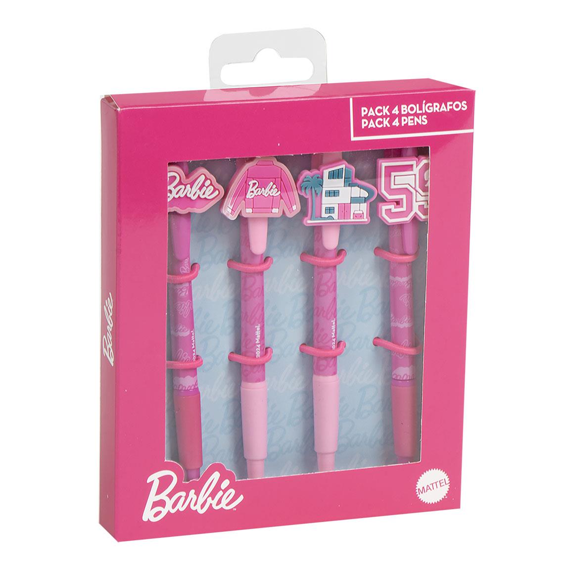 Cerda - Pen Pack X4 - Barbie