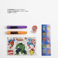 Cerda - Coloring Stationery Set Display Marvel