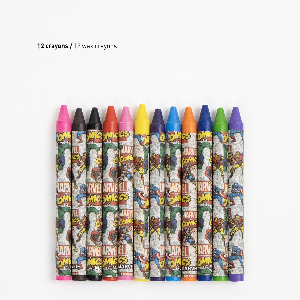 Cerda - Coloring Stationery Set Display Marvel