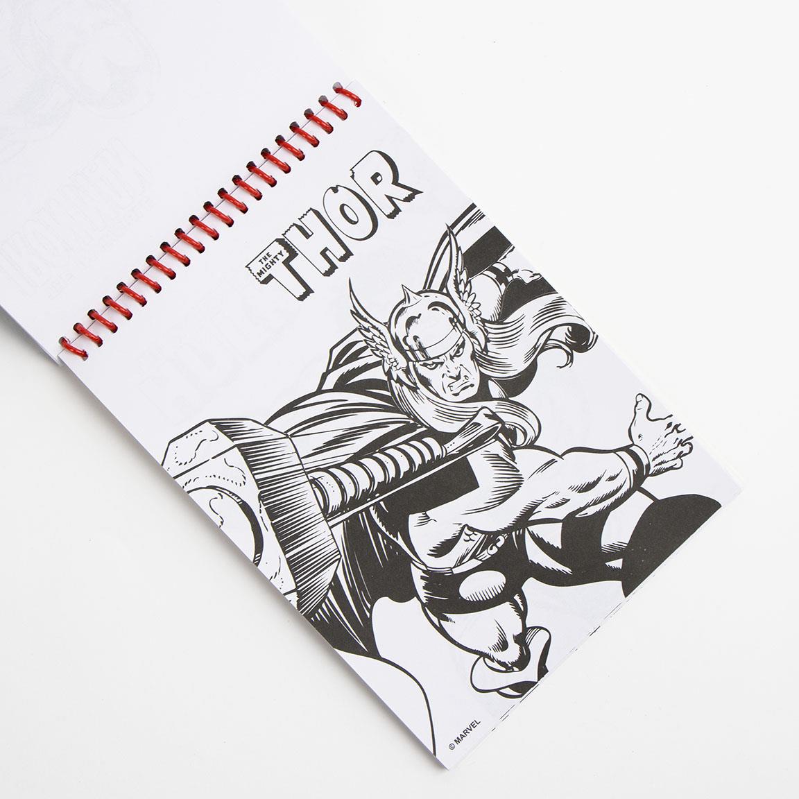 Cerda - Coloring Stationery Set Display Marvel