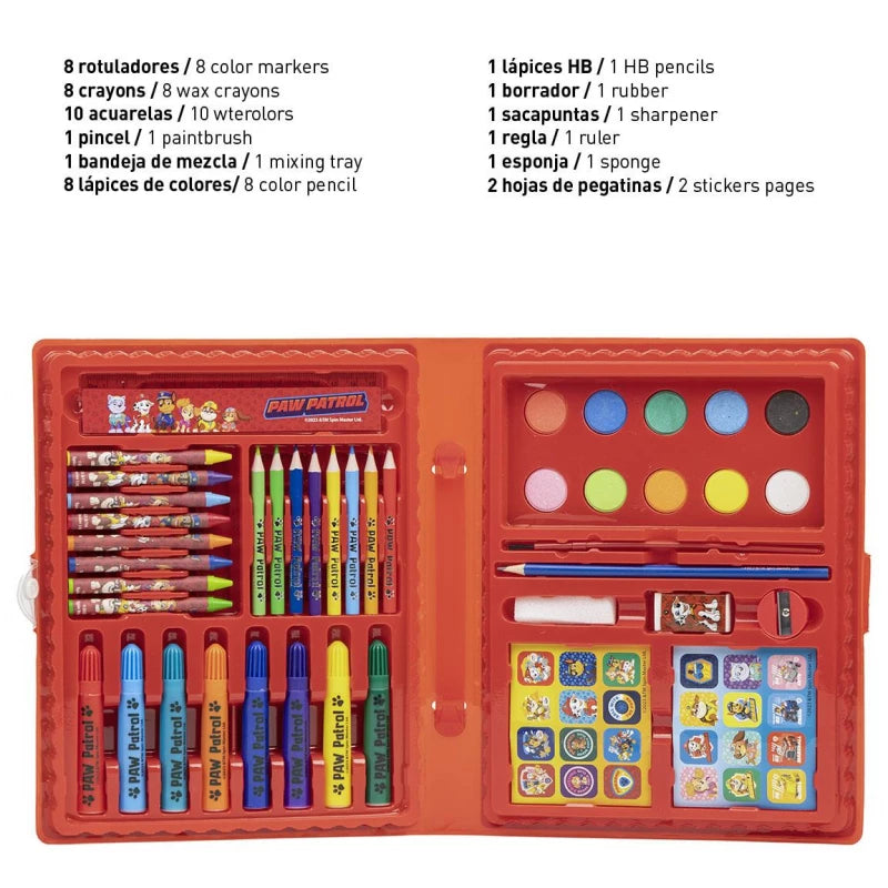 Cerda - Coloring Stationery Set Box Paw Patrol