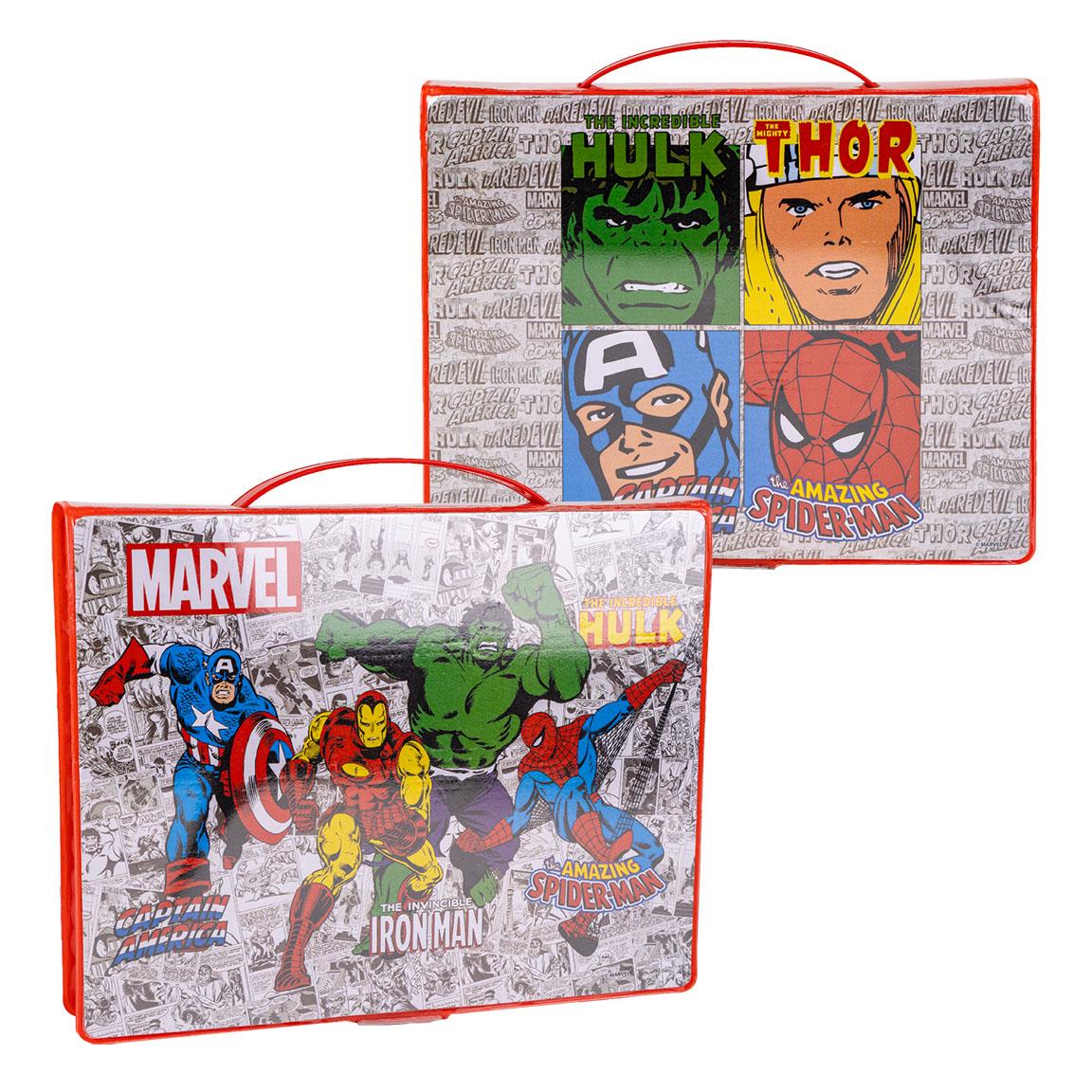 Cerda - Coloring Stationery Set Box Marvel