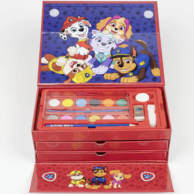 Cerda - coloring stationery set briefcase paw patrol