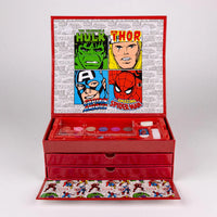 Cerda - Coloring Stationery Set Briefcase Marvel