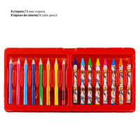 Cerda - Coloring Stationery Set Briefcase Marvel