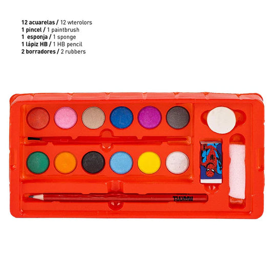 Cerda - Coloring Stationery Set Briefcase Marvel