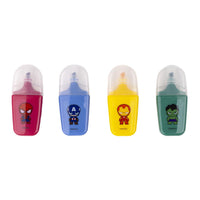 Cerda - Fluor Markers Pack X4 - Avengers