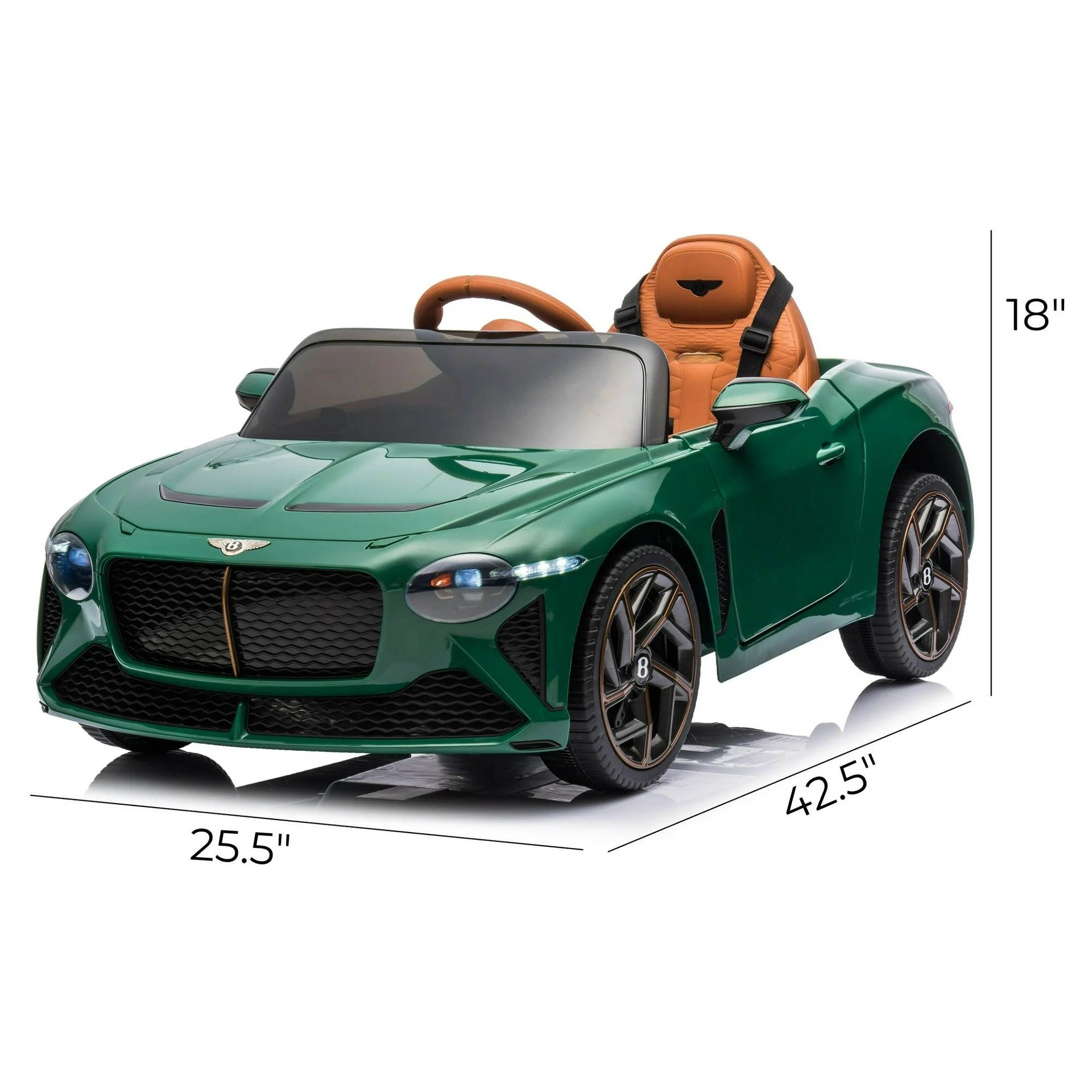 Bentley Bacalar Licensed R/C Ride on Car- 12V7AH*1 Battery - 4motor