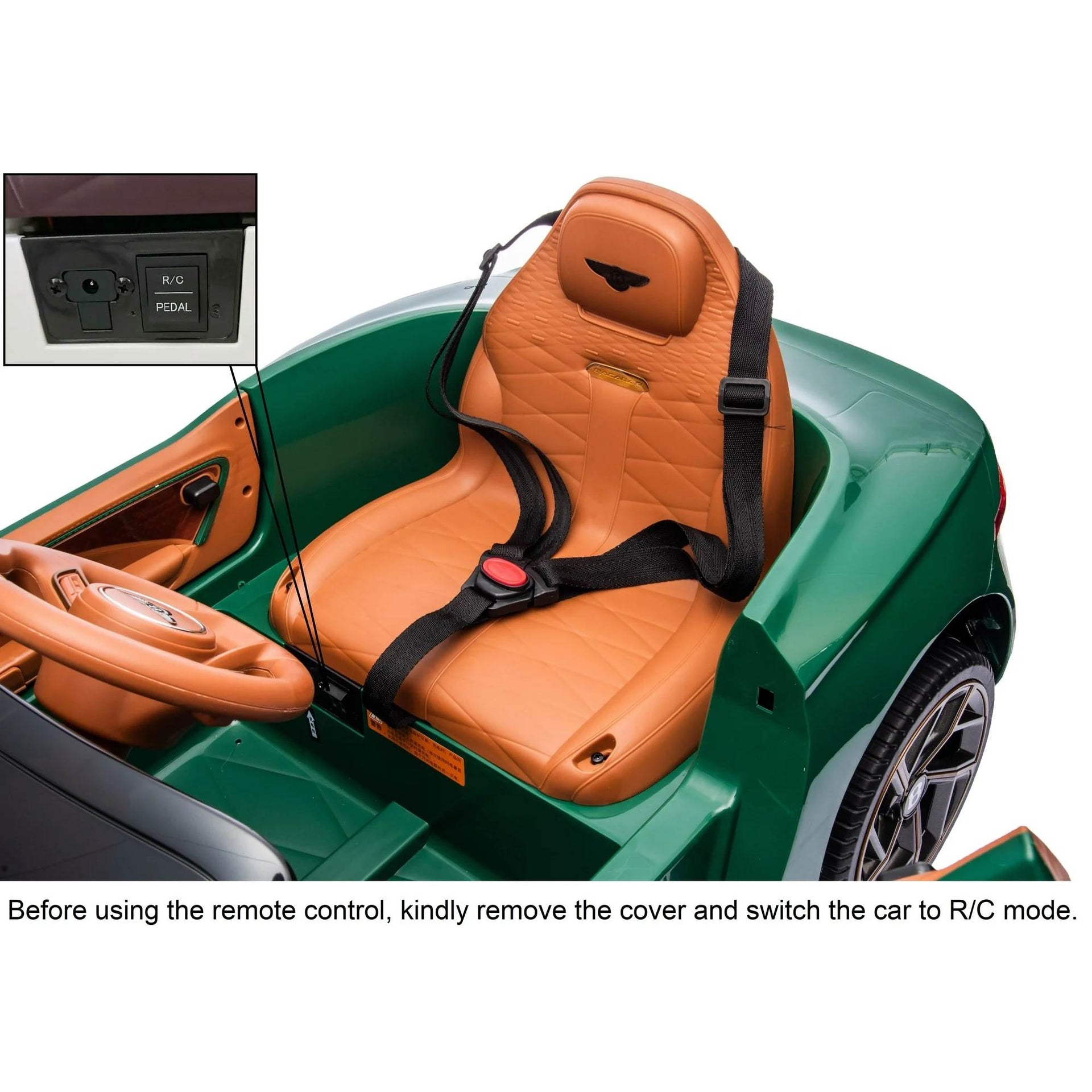 Bentley Bacalar Licensed R/C Ride on Car- 12V7AH*1 Battery - 4motor