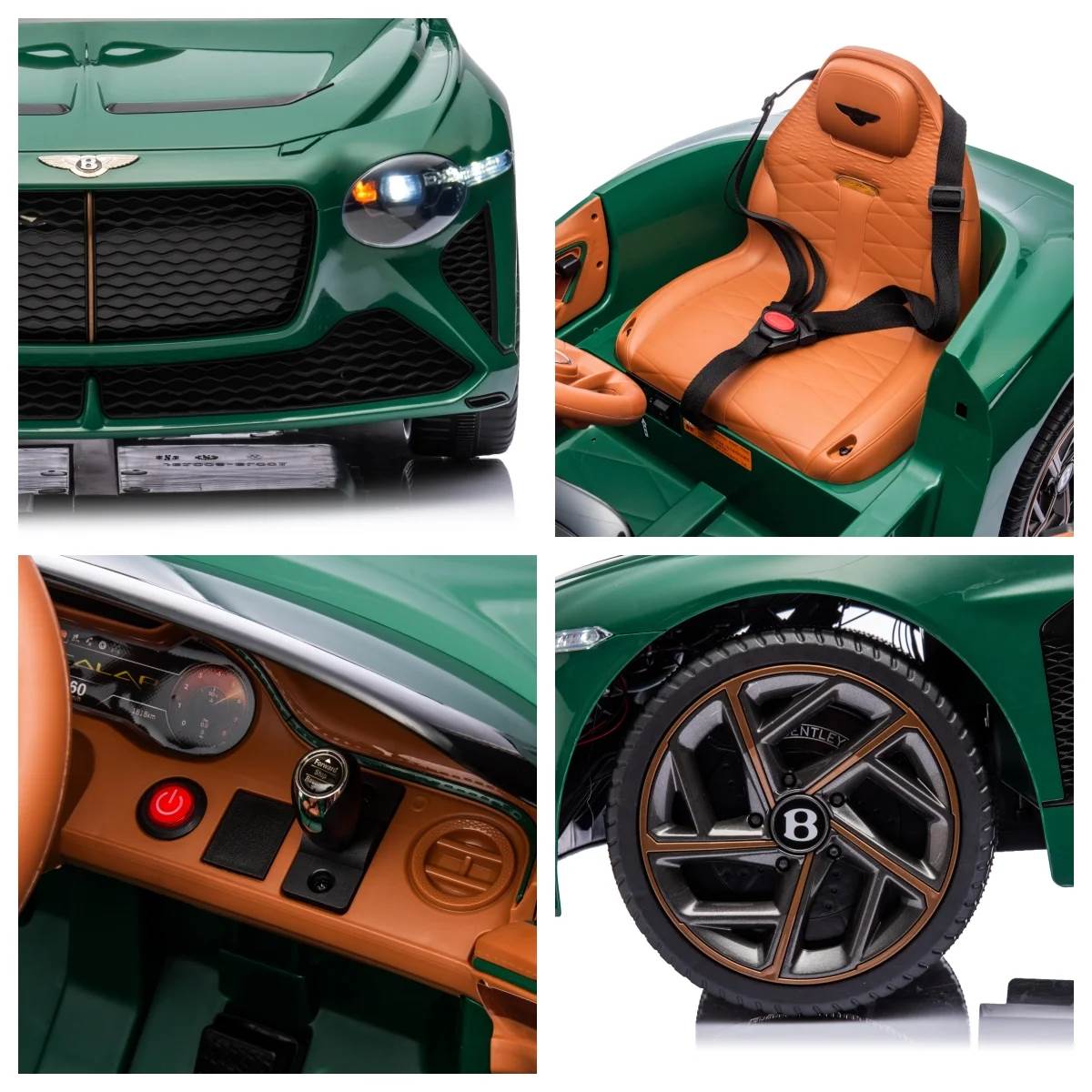 Bentley Bacalar Licensed R/C Ride on Car- 12V7AH*1 Battery - 4motor
