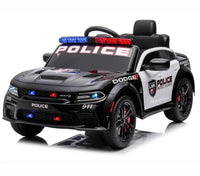 Licensed DODGE CHARGER SRT HELLCAT REDEYE WIDEBODY police pursuit R/C Ride on Car -12V7AH*1battery - 40W*2 motors