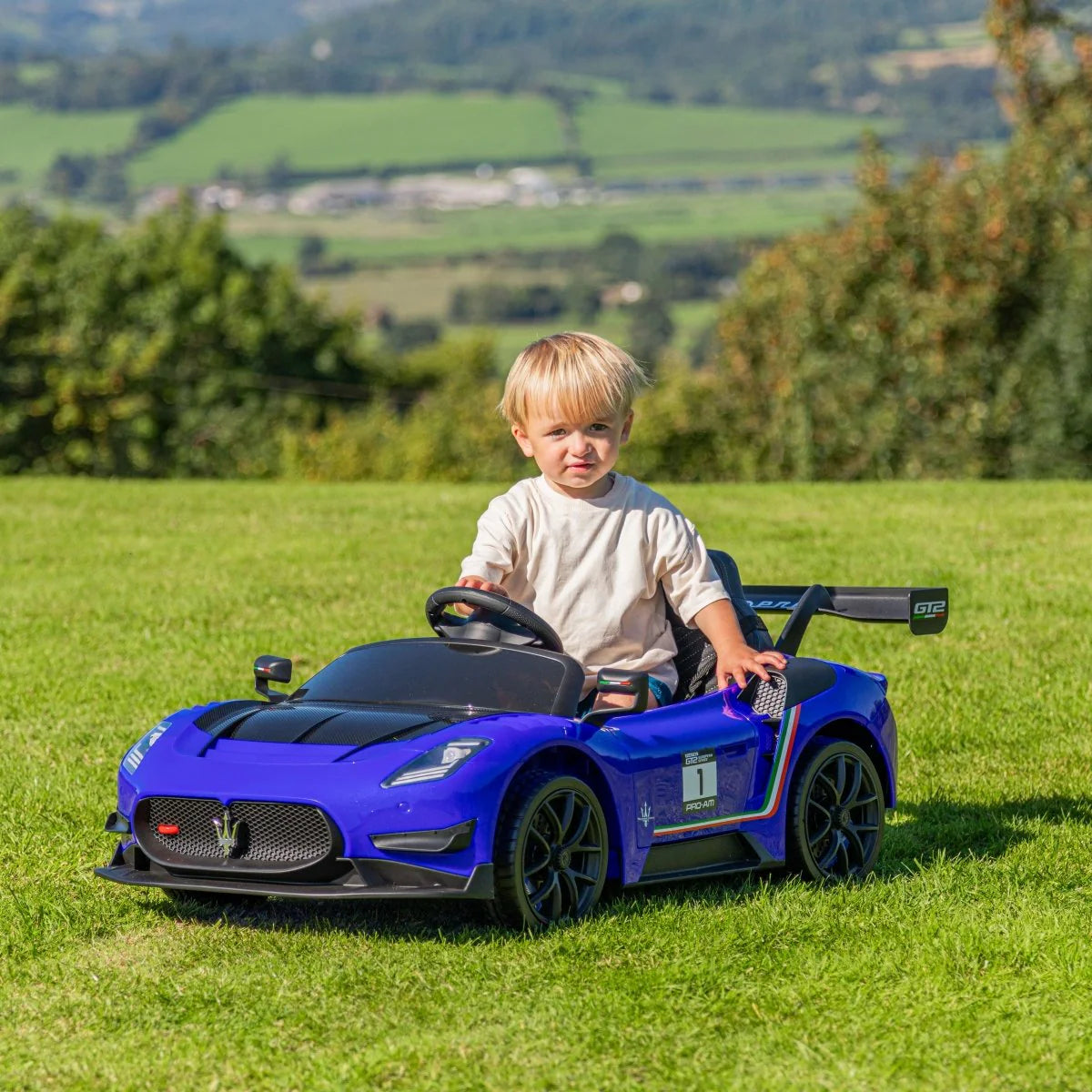 Maserati MC20 GT2 Licensed R/C Ride on Car- 24V5AH*1 Battery- 555#*2 Motors