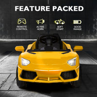 Lamborghini Huracan Performante Spyder Licensed R/C Ride on Car- 12V7AH*1 battery- 550#(45W)*2 motors