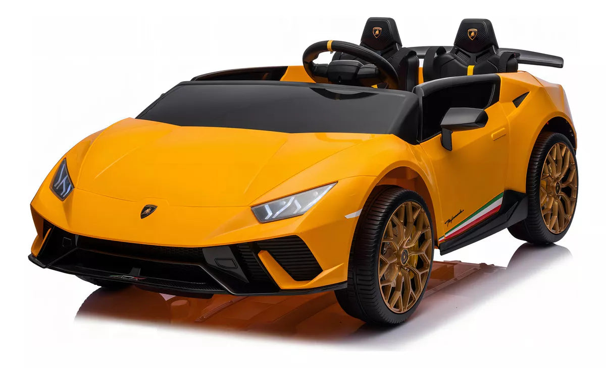 Lamborghini Huracan Performante Spyder Licensed R/C Ride on Car- 12V7AH*1 battery- 550#(45W)*2 motors