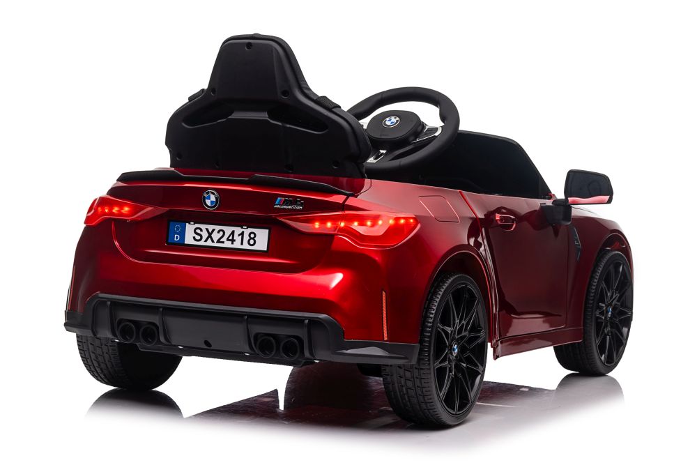 BMW M4 Licensed R/C Ride on Car- 12V10AH*1battery- 390#*2 motors