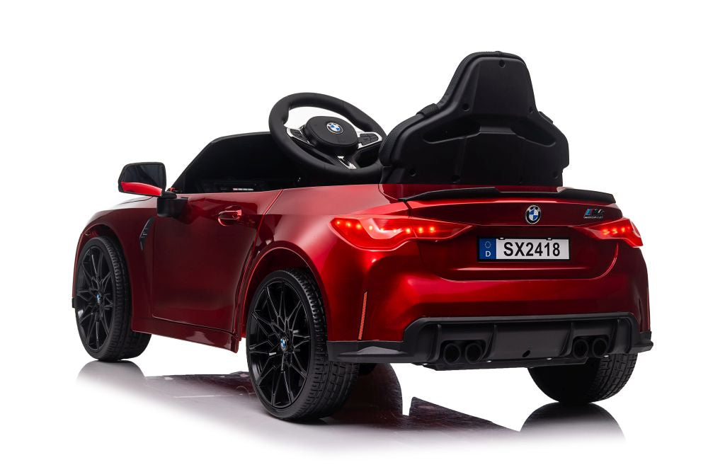 BMW M4 Licensed R/C Ride on Car- 12V10AH*1battery- 390#*2 motors