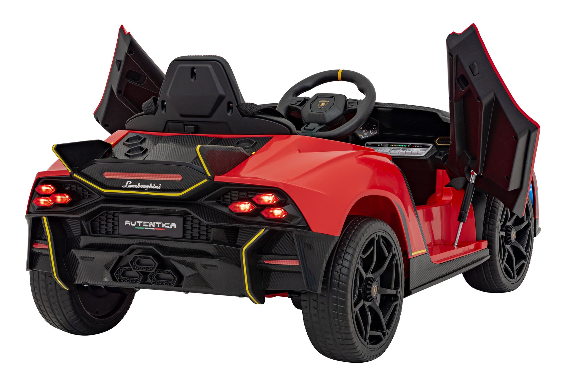 Lamborghini Autentica Licensed R/C Ride on Car- 12V7AH*1 battery- 390#*4 motors