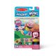 Melissa & Doug Sticker WOW! Ice Cream activity pad and sticker stamper set