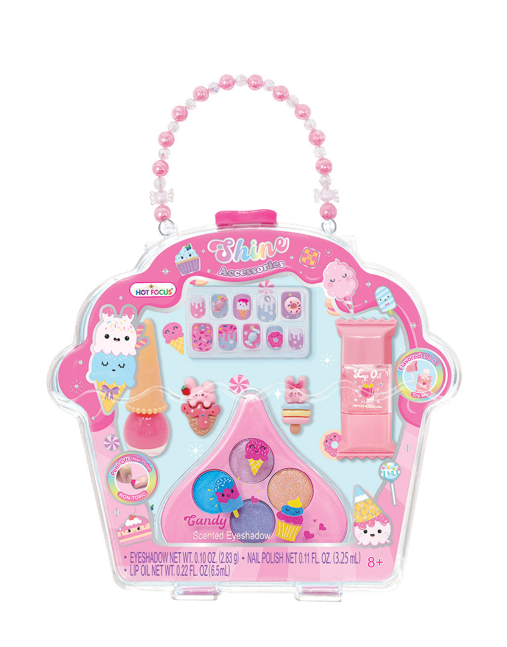 Shine Accessories Set- Sweets by Make It Real - candy-themed beauty accessory set