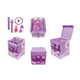 Make It Real My Beauty Space Jewelry Box with Accessories, Tie-Dye Butterfly design
