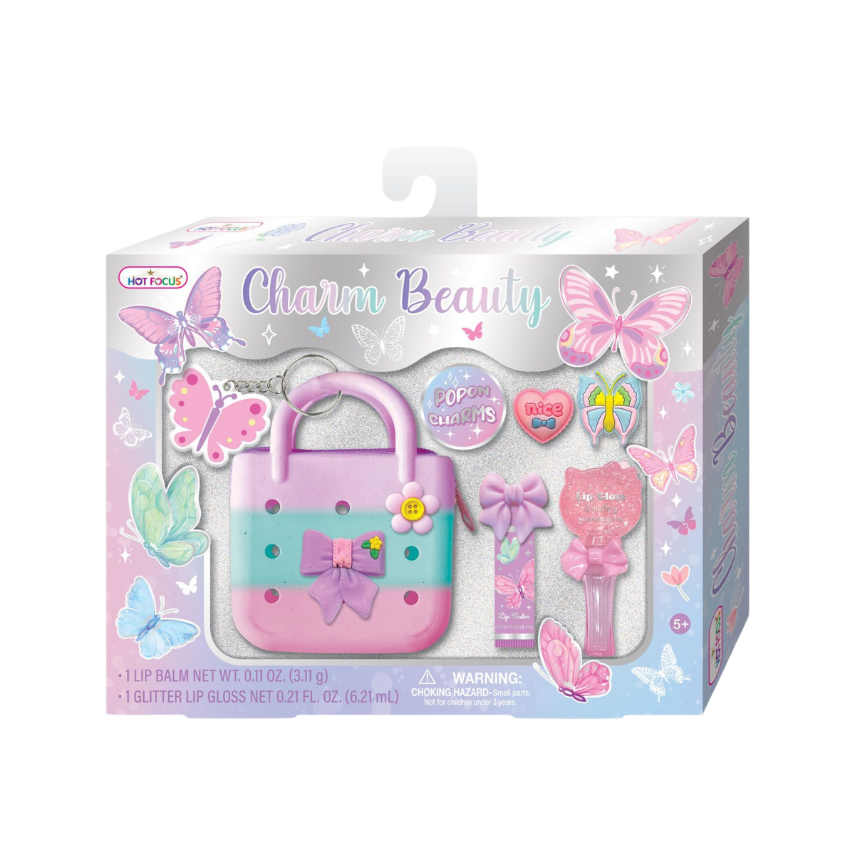 Make It Real Charm Beauty Tie Dye Butterfly jewelry craft kit