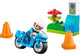 LEGO DUPLO Blue Police Motorcycle 10471
