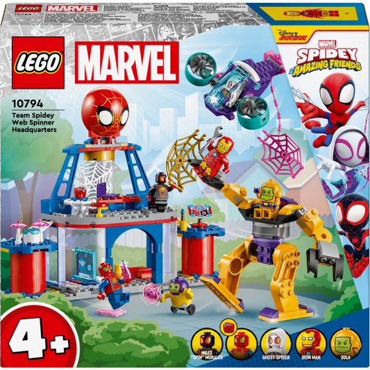 Team Spidey Web Spinner Headquarters- 193 Pcs - 10794