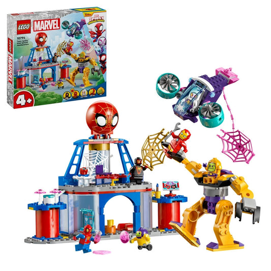 Team Spidey Web Spinner Headquarters- 193 Pcs - 10794
