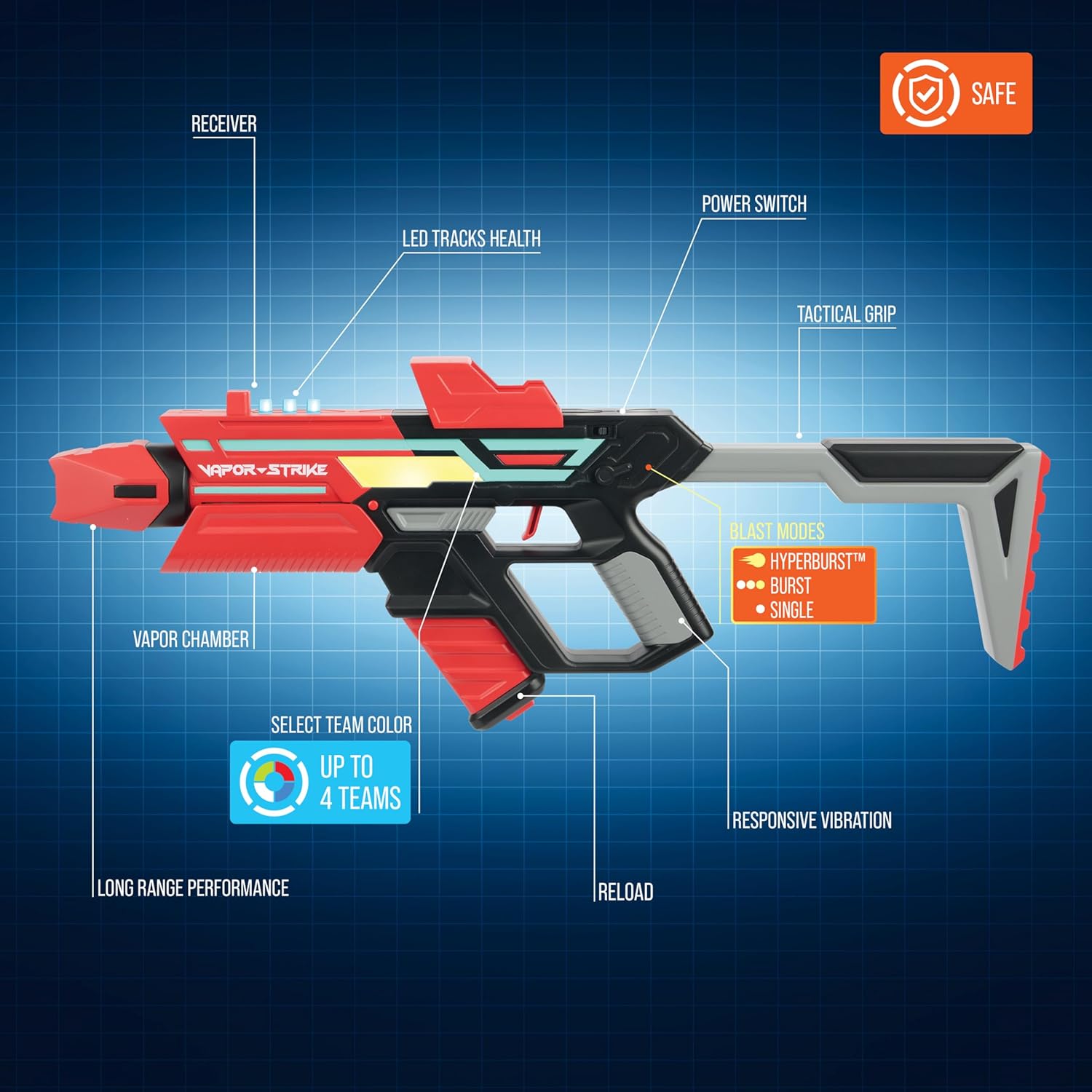 Vapor Strike – Sharpshooter Duo Pack – Ages 6+