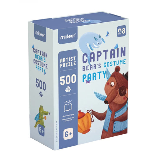 Mideer - Captain Pierce's Costume Party Puzzle - Age 6+
