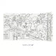 Mideer - Adhesive Coloring Scroll - The Magic Zoo - age 3+