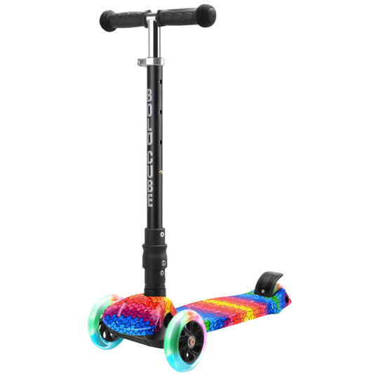 Boldcube - Big 3 Wheel Scooter - Crystal Rubix - Age 5-10