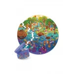 Mideer - 150P Round Puzzle -A Day In The Forest - Age 5+