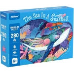 Mideer - Large Animal Puzzle - The Sea In A Seashell puzzle - 280 pieces - Age 6+
