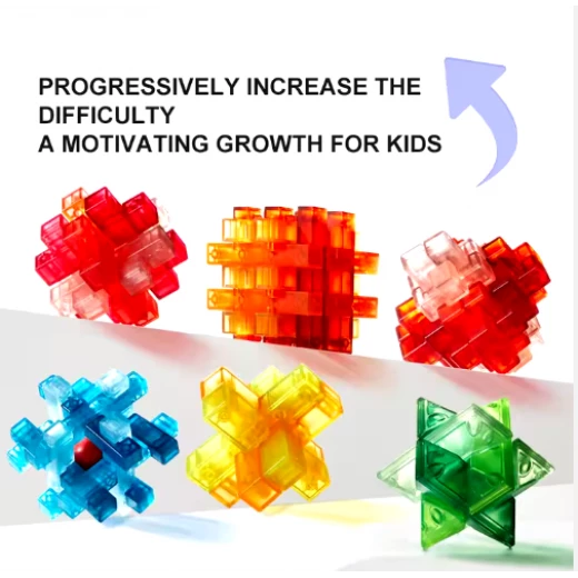 Mideer - Neon Space 3D Tangram Blocks - Pillar 24 - Age +3