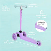 Bold Cube - Three Wheel Scooter Teeny - Lilac - Age 3-6